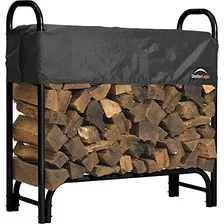 Shelterlogic Adjustable Heavy Duty Outdoor Firewood Rack