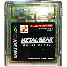 Metal Gear Ghost Babel Japones Nintendo Game Boy Color & Gba