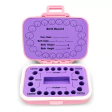 Estuche De Almacenamiento De Dientes Para Dientes De Bebé, C