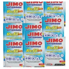 Kit Com 10 Jimo Antiumidade Refil 450g Anti Umidade