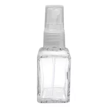 10 Vidros Quadrado Para Perfume 30 Ml Spray Transparente