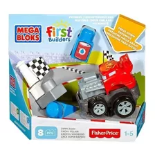 Mega Bloks First Builders Zack Super Rapido Mattel