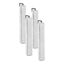 Pack X4 Luz Emergencia 60 Leds Recargables 220v Envio Gratis