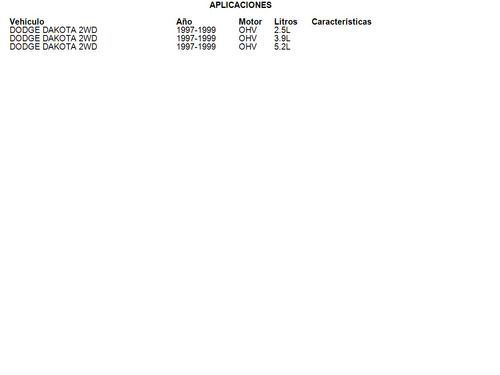 Deposito Anticongelante Dodge Dakota 2wd 1997 - 1999 5.2l Foto 5