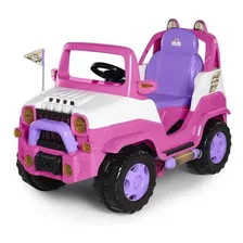 Carrinho Diipi Calesita Passeio E Pedal Ref.1028 - Rosa