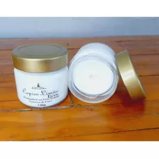 Vela Aromática Capim Limão Cera Coco Artesanal Perfumada