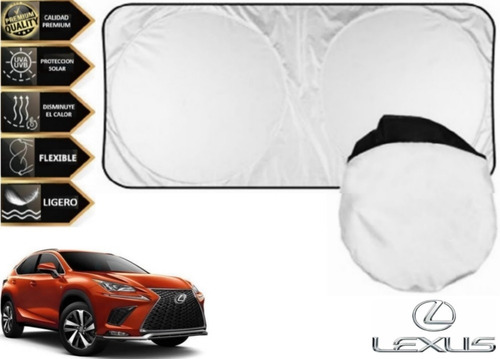 Protector Parabrisas Cubresol Parasol Lexus Nx 2022-2025 Foto 2