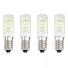 4 Peças E14 Led Bulb Base Range Hood Bulb Chandelier Bulb Re