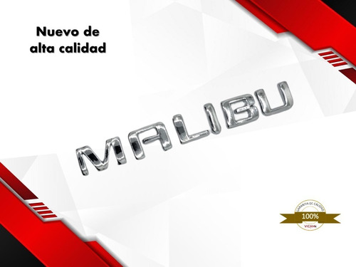 Emblema Lateral Compatible Con Malibu 2011-2019 Lado Derecho Foto 3