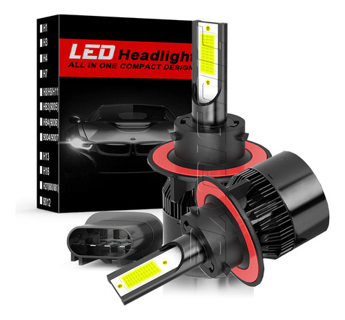 14000lm H13 9008 Focos Led Luz Alta Y Baja Para Serie Ford Ford Mustang