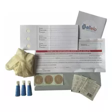 Exame De Dna Teste De Paternidade - Kit Autocoleta - Sangue