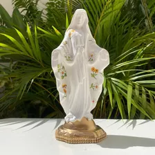 Imagem De Nossa Senhora Das Graças Manto Decorado 20cm