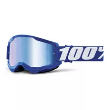 Goggle Strata 2 Azul Espejo Lente Azul Color Color-de-imagen Talla Única