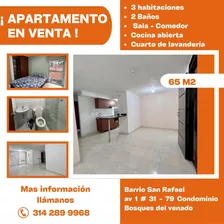 Apartamento Cúcuta, Conjunto Bosques Del Venado . 03 Habitaciones, 02 Baños Con Sus Divisiones En Vidrio. Excelente Ubicación, Cerca Brigada 30, Centro. Se Recibe Caja De Honor