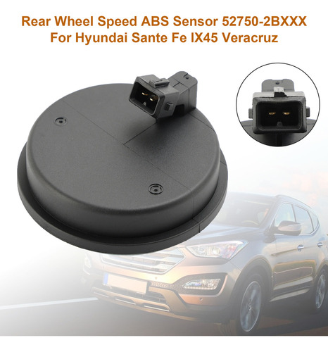 Sensor De Velocidad Abs For Hyundai Sante Fe Ix45 Veracruz Foto 4