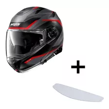 Capacete Escamoteável Nolan N100-5 Plus Overland Cinza Top Cor Cinza-escuro Tamanho Do Capacete 59/60 (l)