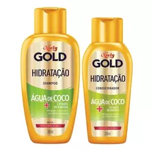 Niely Gold Água De Coco Shampoo 300ml Condicionador 200ml