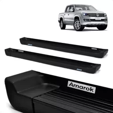 Estribo Amarok Cabine Dupla 2015 2016 2017 2018 Prime Preto