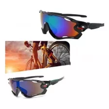 Gafas De Ciclismo Con Protección Uv Uvb Racing Y Montura De Senderismo, Color Negro