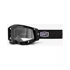 Lentes Goggles 100% Racecraft Ii Negro Lente Claro Mx Endu