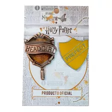 Prendedores Pines Harry Potter Hufflepuff Headgirl Prefect