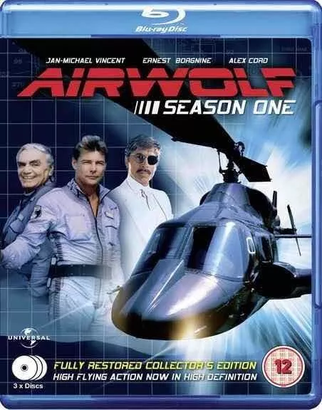 Airwolf (the Complete Series) 14 Discos Blu-ray