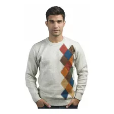 Sweater Bossa Intarsia Rombos Bugato (7970)