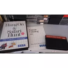 Hang On E Safari Hunt Master System Americana Sem Manual 