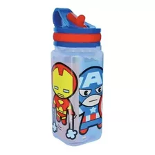 Botella De Agua 500ml Marvel Avengers Kwai Infantil