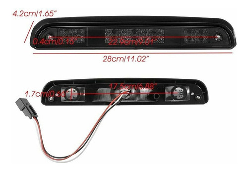 Tercera Luz De Freno Led Luz Trasera 94-96 Ford F150 Pickup5 Foto 5