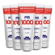 Kit 5 Cremes Luva Quimica Mavaro Pm1000 120gr Pintura