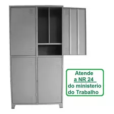 Armário Vestiário Com 04 Portas 