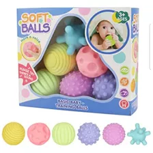 Set De Pelotas De Estimulacion Sensorial Bebe