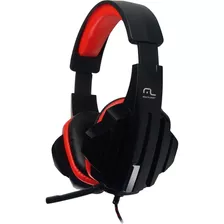 Headset Gamer Pc Notebook - Vermelho - Multilaser - Ph120