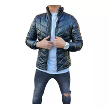 Campera Inflable Pu Hombre Farenheite Stars2