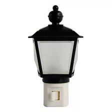 Lámpara Decorativa De Noche, Farol Negro 127 V Foy