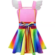 Vestido Arcoiris 2 Años 