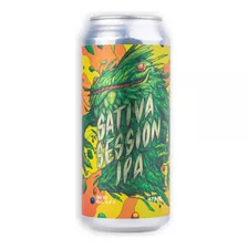  Cerveza Artesanal Brewhouse Sativa Session Ipa Lata 473ml