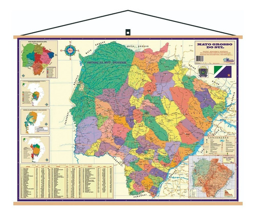 Mapa Portugal Espanha Ibérica 120x90cm Enrolado Frete R$ 20