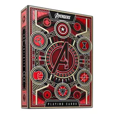 Theory11 Avengers Playing Cards (red) De Marvel Studios