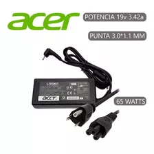 Cargador Acer Punta Delgada (3.0*1.1)mm 65w Jwk