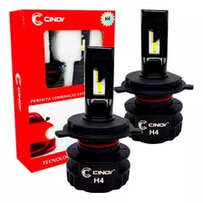 Kit Lâmpadas Super Led Plus Cinoy H4 12000 Lumens 12v/24v