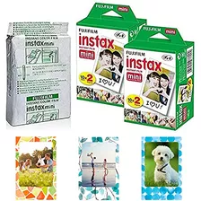 Instax Mini Instant Film 10 Hojas 5 Paquetes Total 50 D...