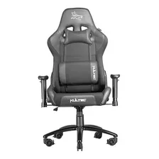 Silla Gamer Kultec Serie X2 Vinipiel Negro Kltx-1313 Foam Material Del Tapizado Cuero Sintético