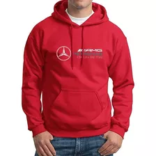 Buzo Hoodie Capota Mercedez Benz Formula 1 Hombre