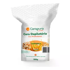 Cera Para Depilação Elástica Sistema Espanhol Camomila 500g