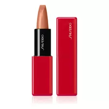 Labial Shiseido Technosatin Gel Lipstick Color 402 Chatbot - Light Peach