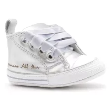 Tênis Metalizado Meu Primeiro All Star Converse Baby 