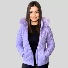 Casaco Puffer Bobojaco Forrado Feminina Premium Frio Inverno