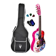 Violão Infantil Phx Disney Frozen 2 Kit Capa Acessorios Full